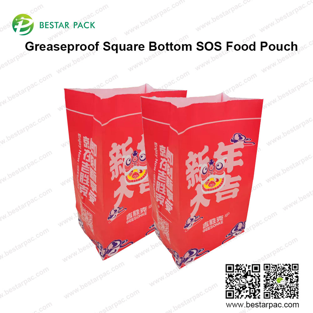 Майдони Greaseproof Поёни Sos Pouch озуқаворӣ